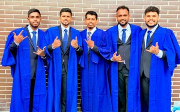 Convocation Ceremony of the Graduation of 5 deaf students of our Deaf School